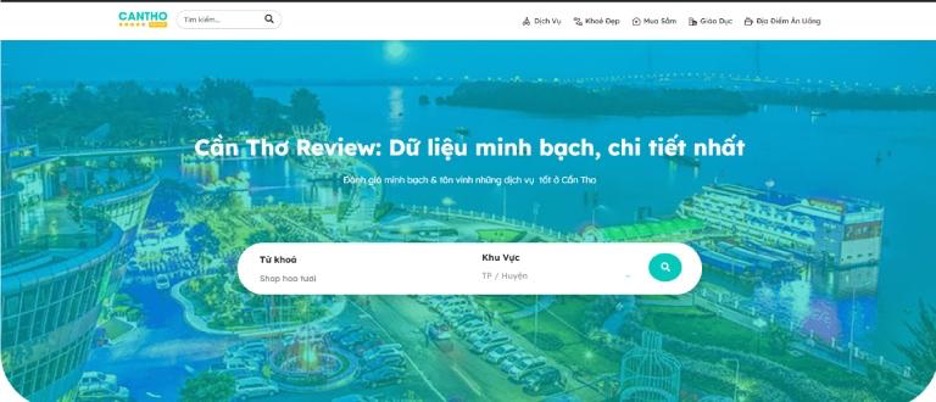 Cần Thơ Review là nền tảng đánh giá, xếp hạng đa lĩnh vực đáng tin cậy
